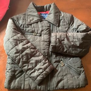 Girls side zip fashion jacket